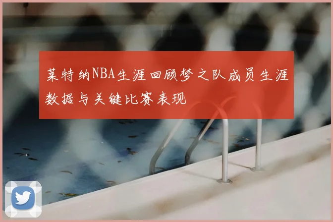 莱特纳NBA生涯回顾梦之队成员生涯数据与关键比赛表现